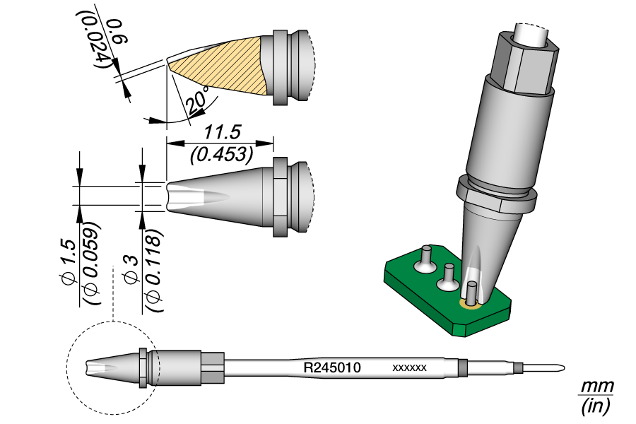 R245010 - Barrel Cartridge Ø 1.5